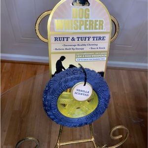 - Brand New Dog Whisperer Ruff & Tuff Tire  Dog Toy .